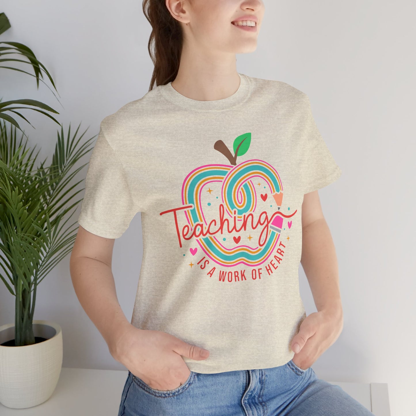 Teaching Is a Work of Heart T-Shirt