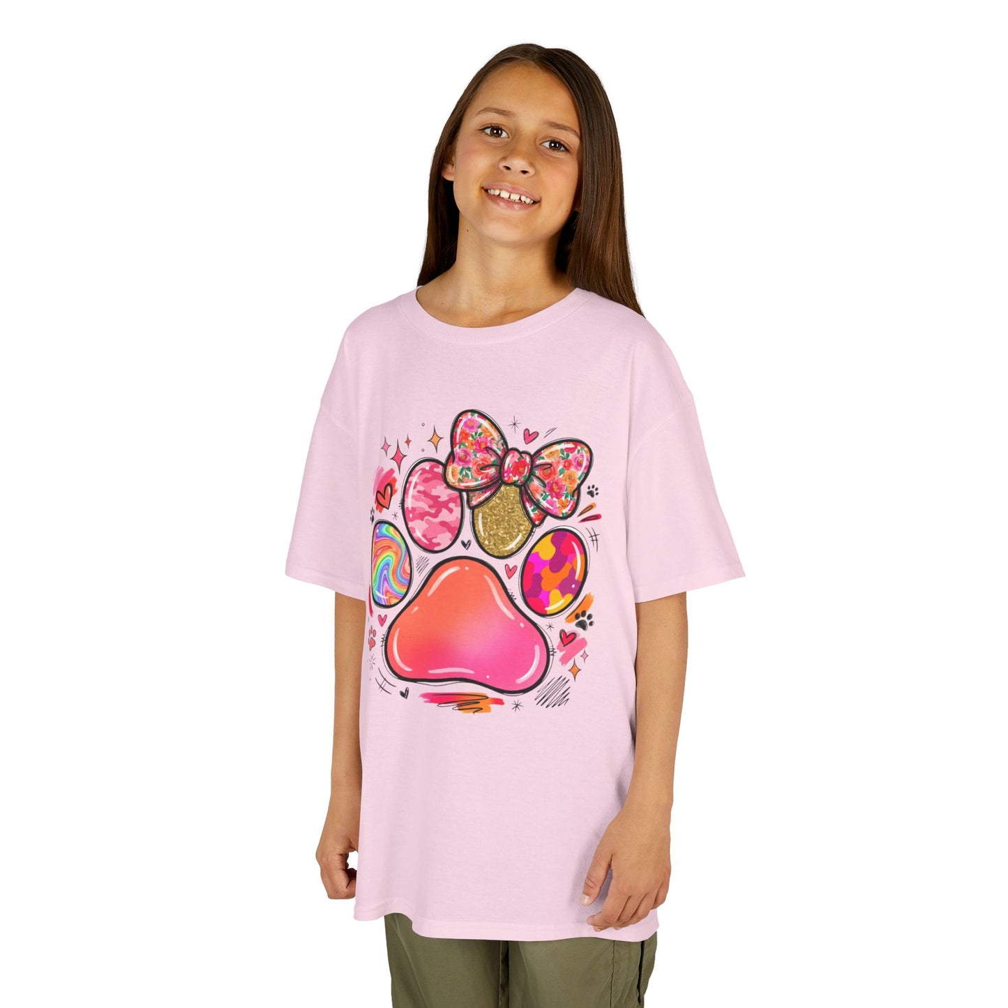 Kids Paw Print Tee