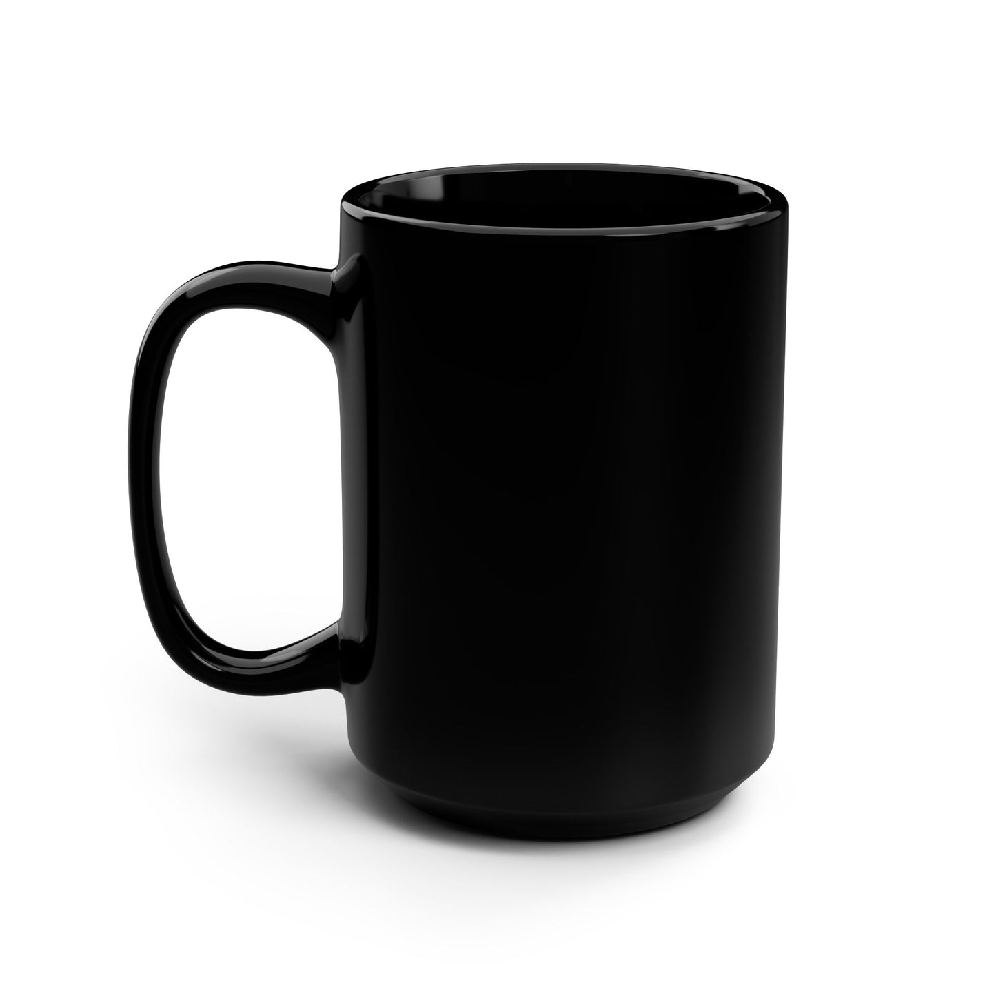 Funny Raccoon Mug – "I might be trash but that means I'm someone's treasure" Black 15oz Coffee Cup