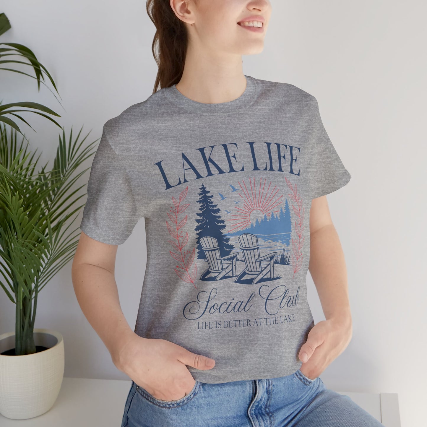 "Lake Life Social Club" Graphic Tee