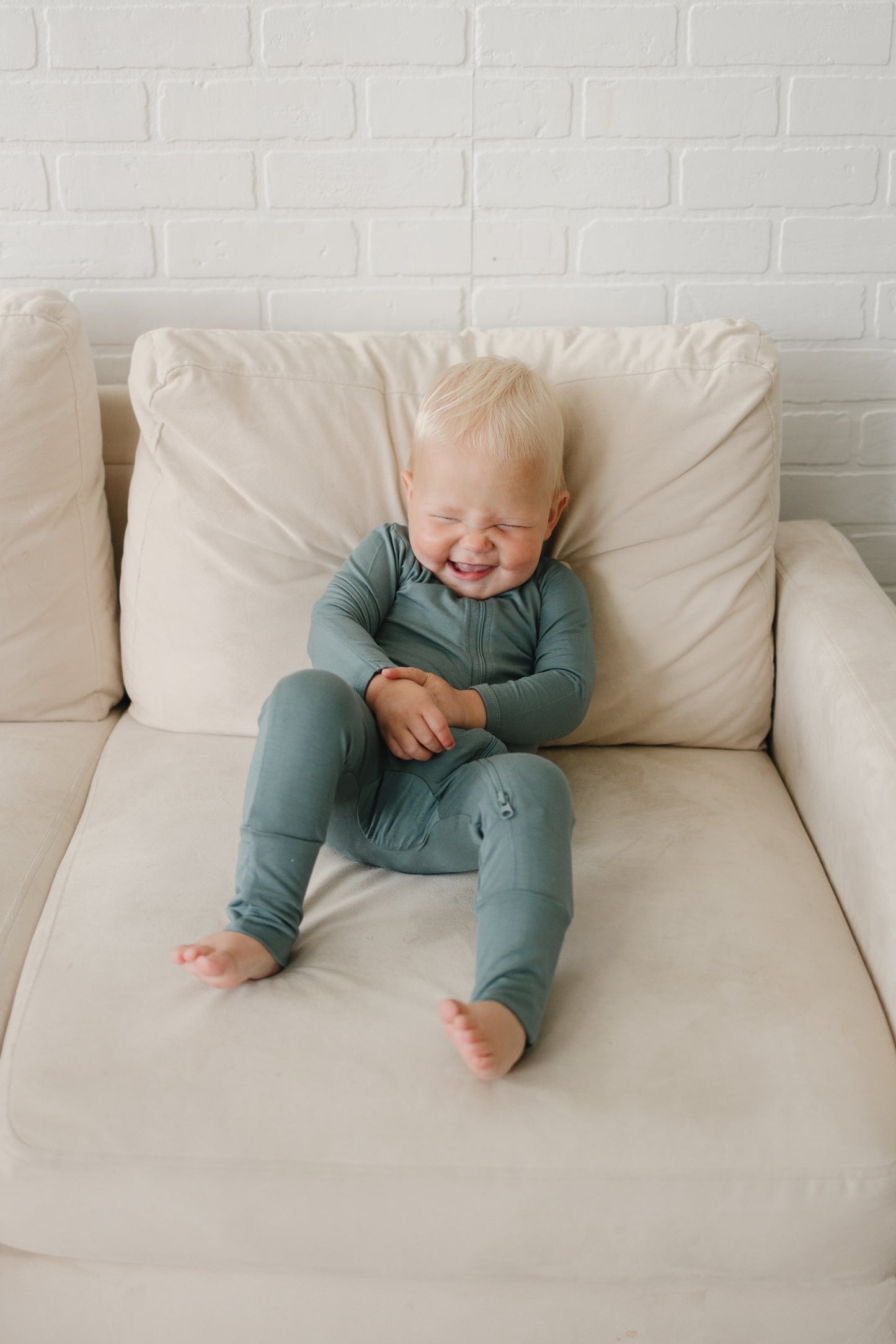 Solid Bamboo Zippy Pajamas for baby- more colors