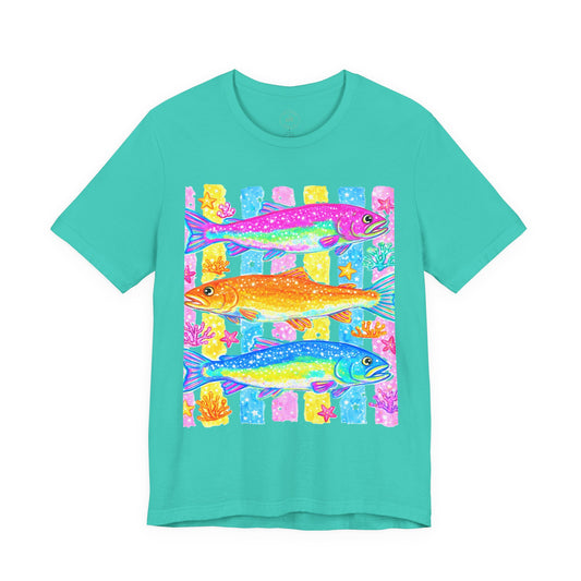 Tropical Fish Beachy Summer Tee