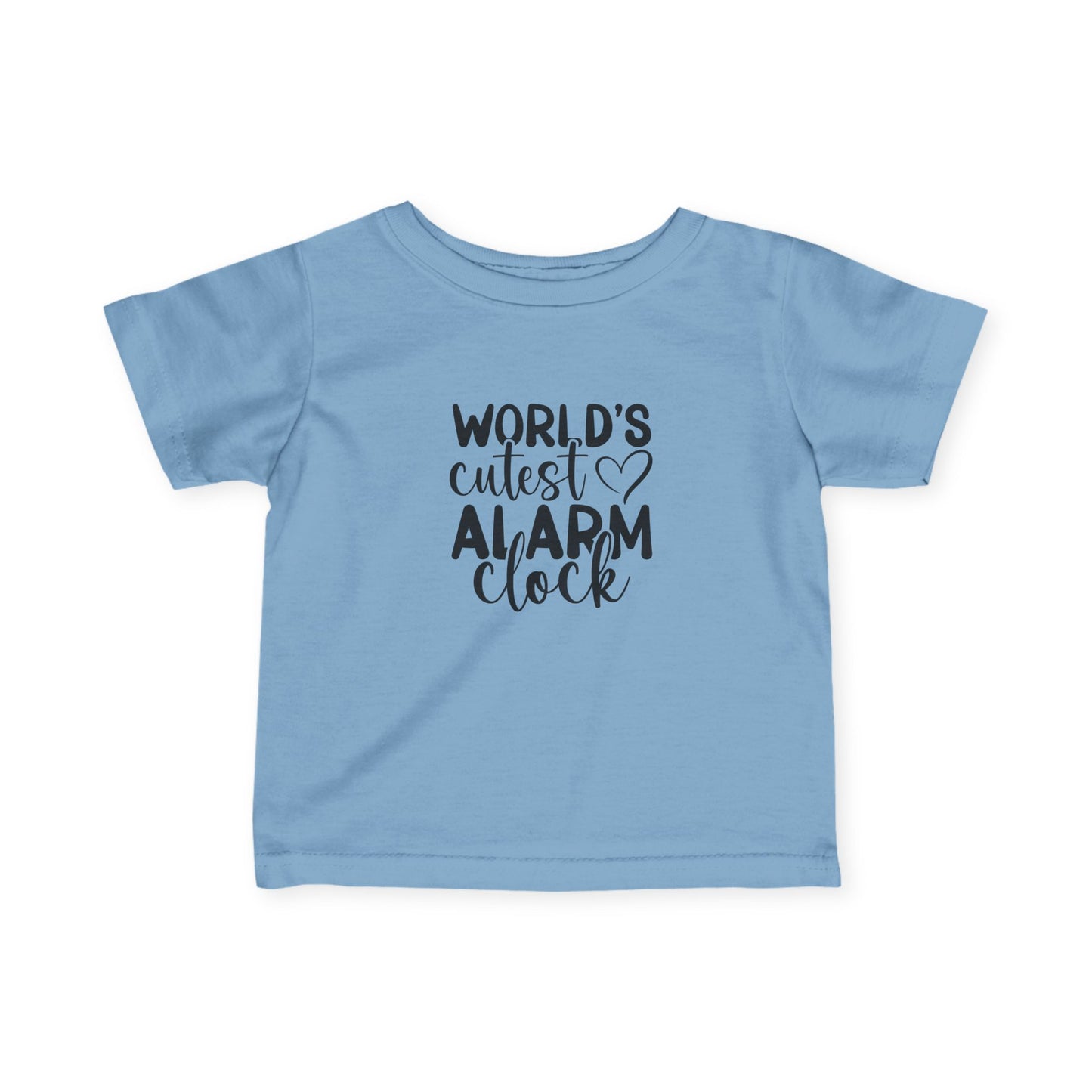 "World's Cutest Alarm Clock" Baby Shirt