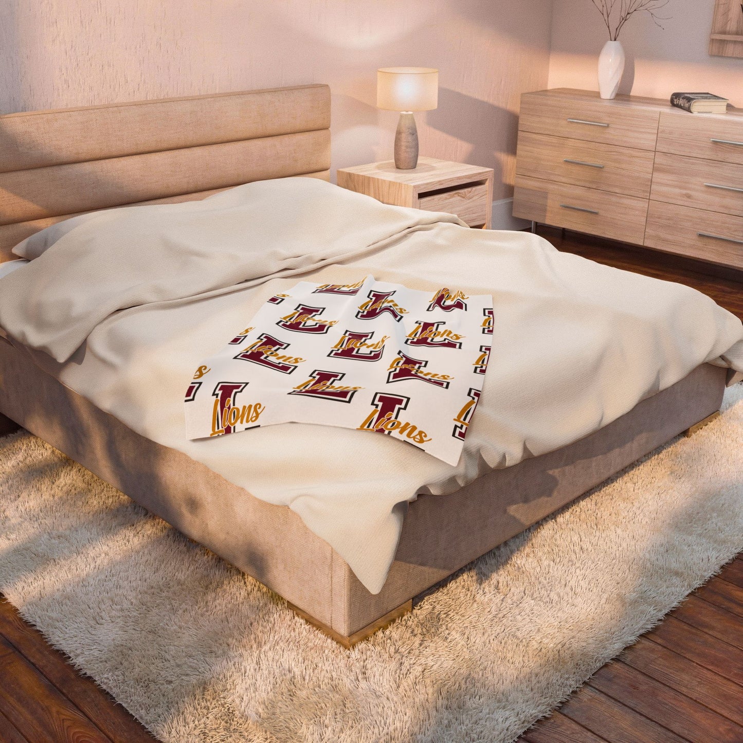 Cozy School Spirit Throw