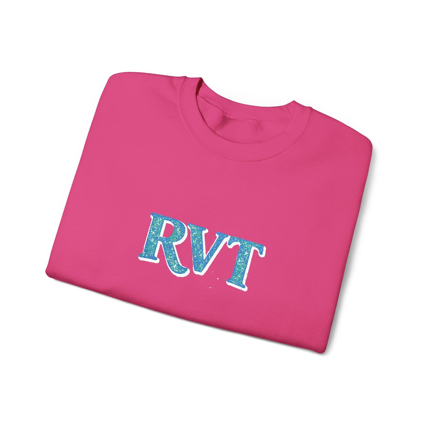RVT Blue Monogram Graphic Sweatshirt