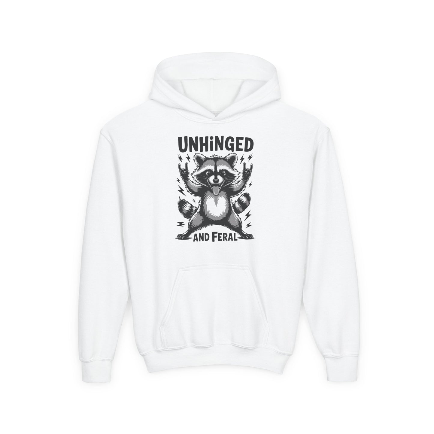 "Unhinged and Feral" Kids Pullover