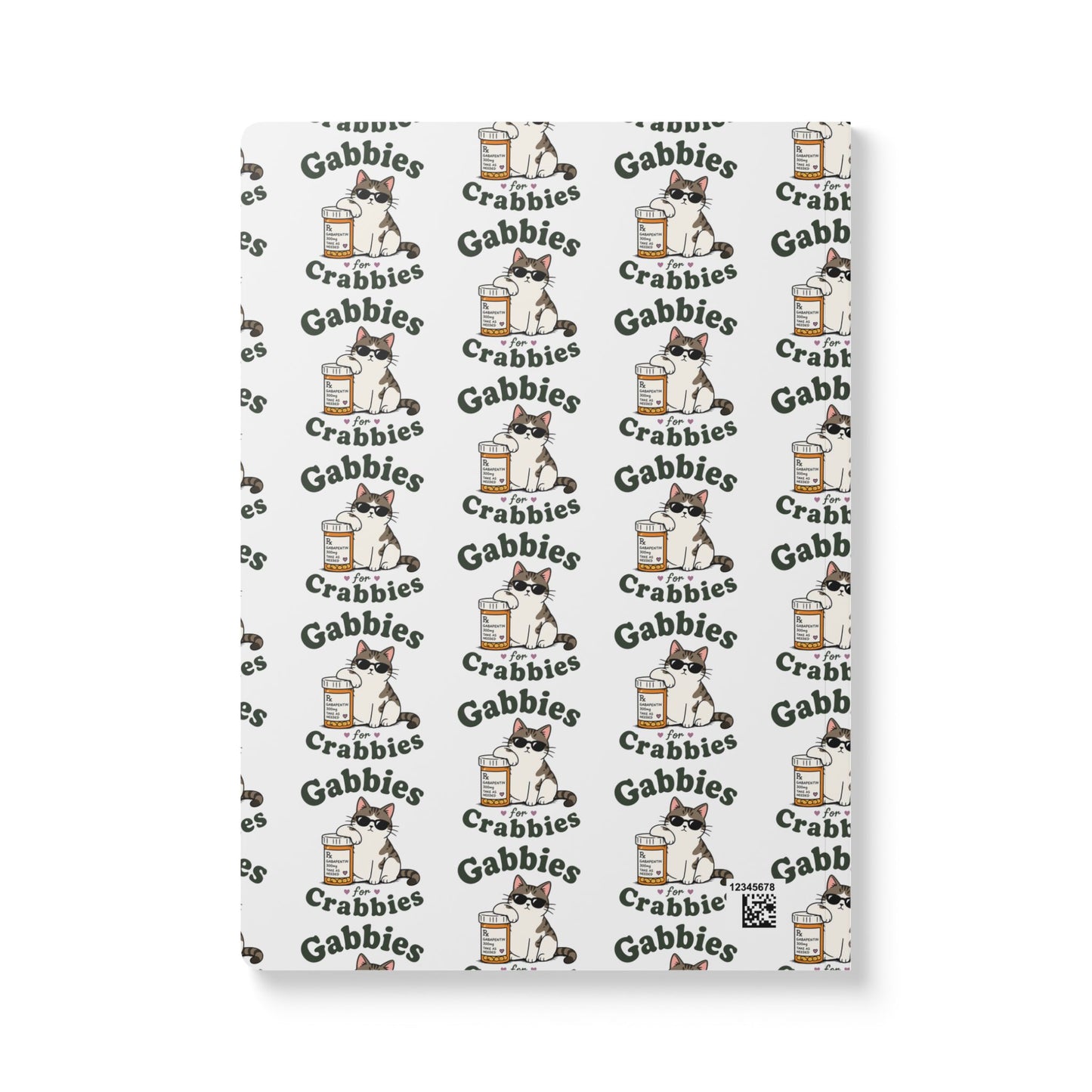Softcover Journal — 'Gabbies for Crabbies' P