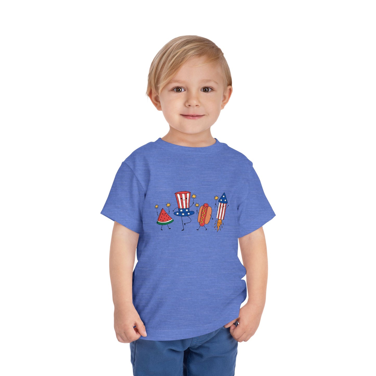 Patriotic Picnic Toddler  graphic Tee