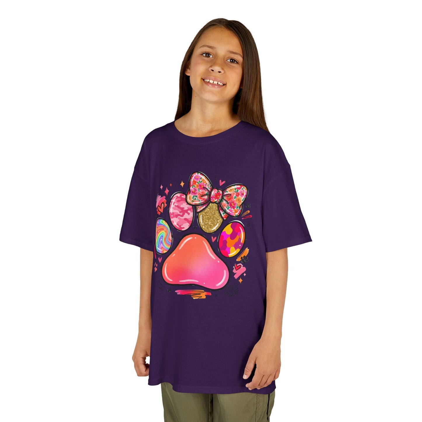 Kids Paw Print Tee