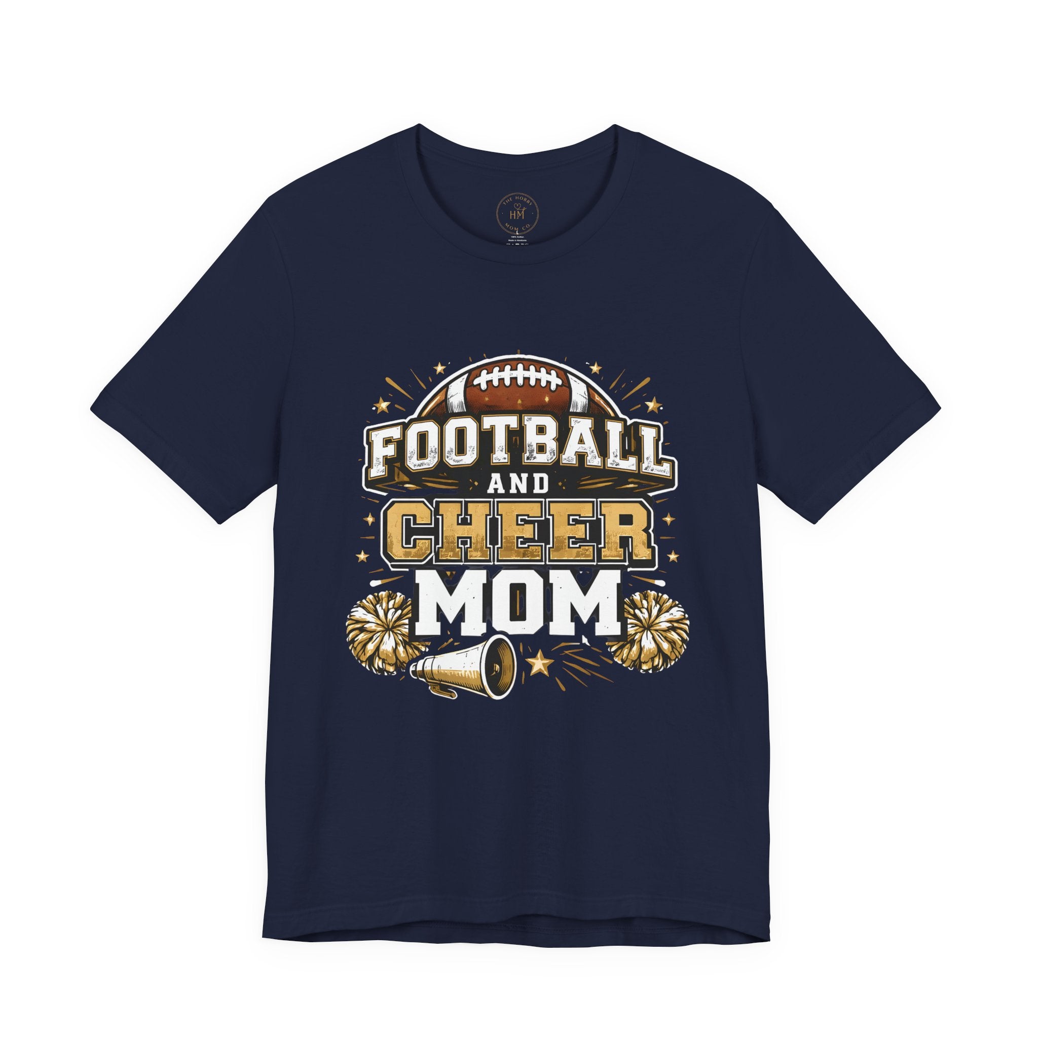 Football and Cheer Mom T-Shirt