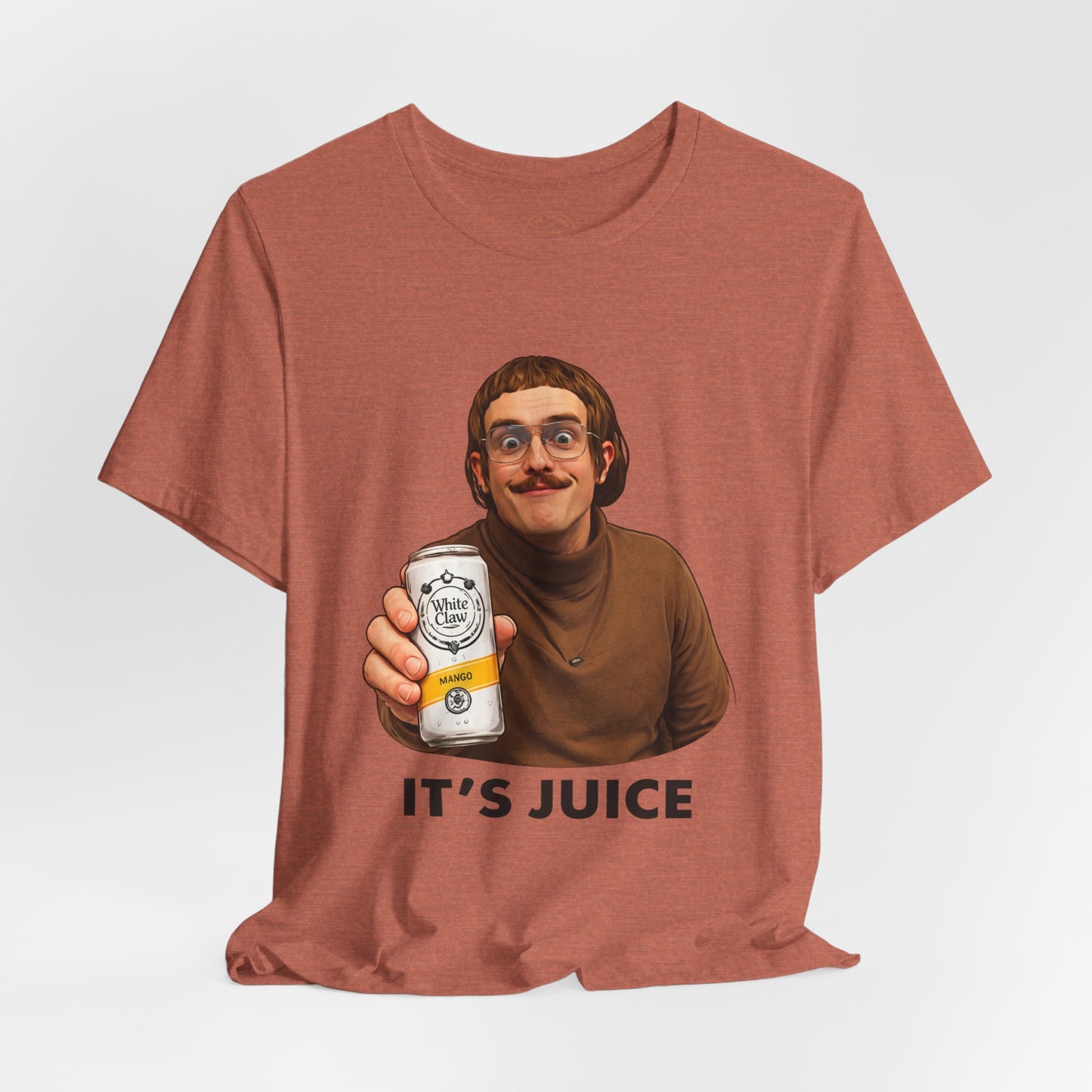 It's Juice Tee — Funny Retro Guy Holding Can Graphic T‑Shirt