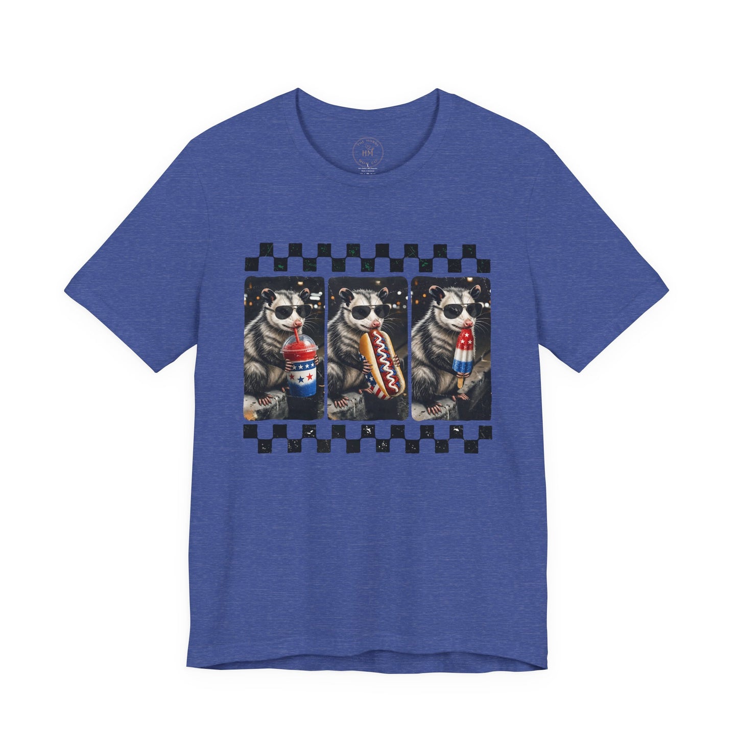 Opossum 4th of July  Graphic T-Shirt