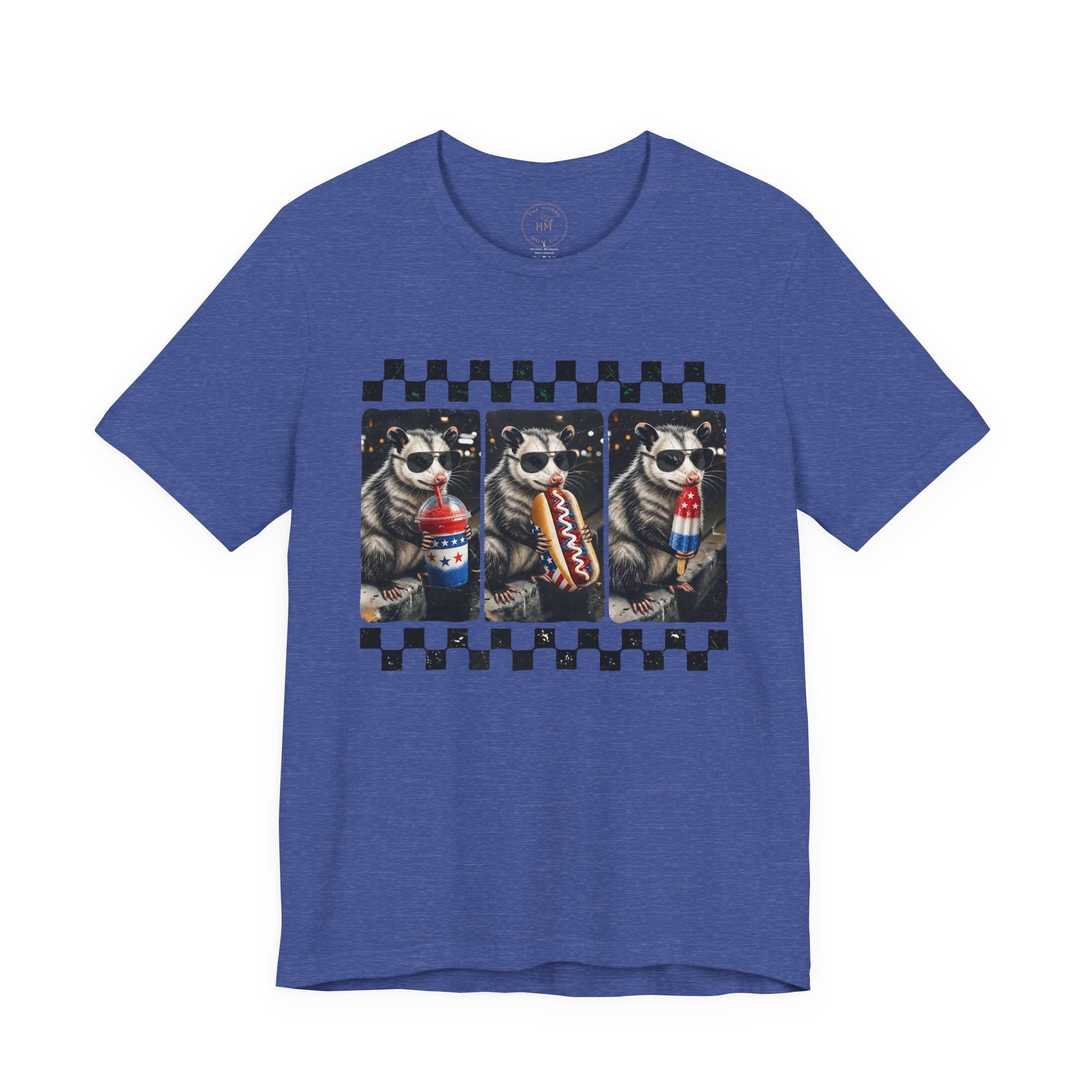 Opossum 4th of July  Graphic T-Shirt