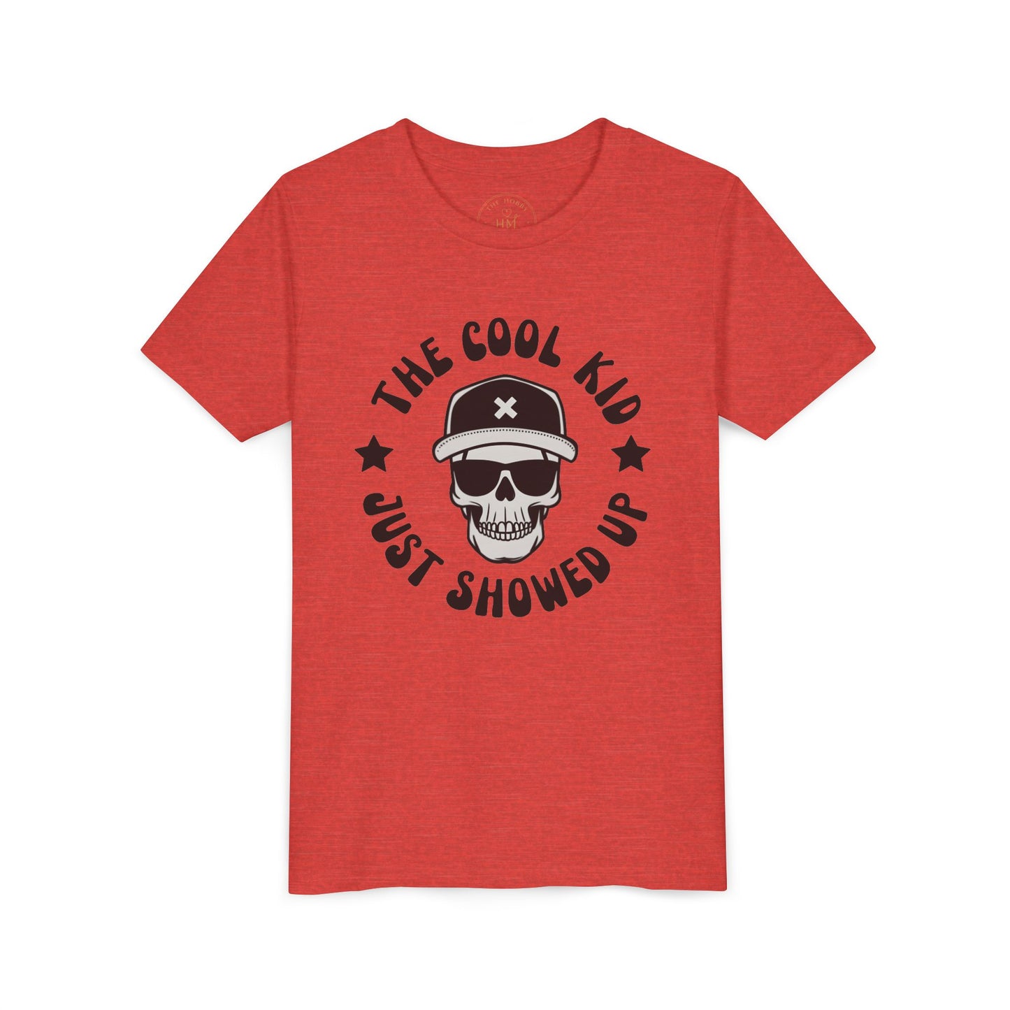 Youth Skull | "The Cool Kid Just Showed Up" Kids T-Shirt