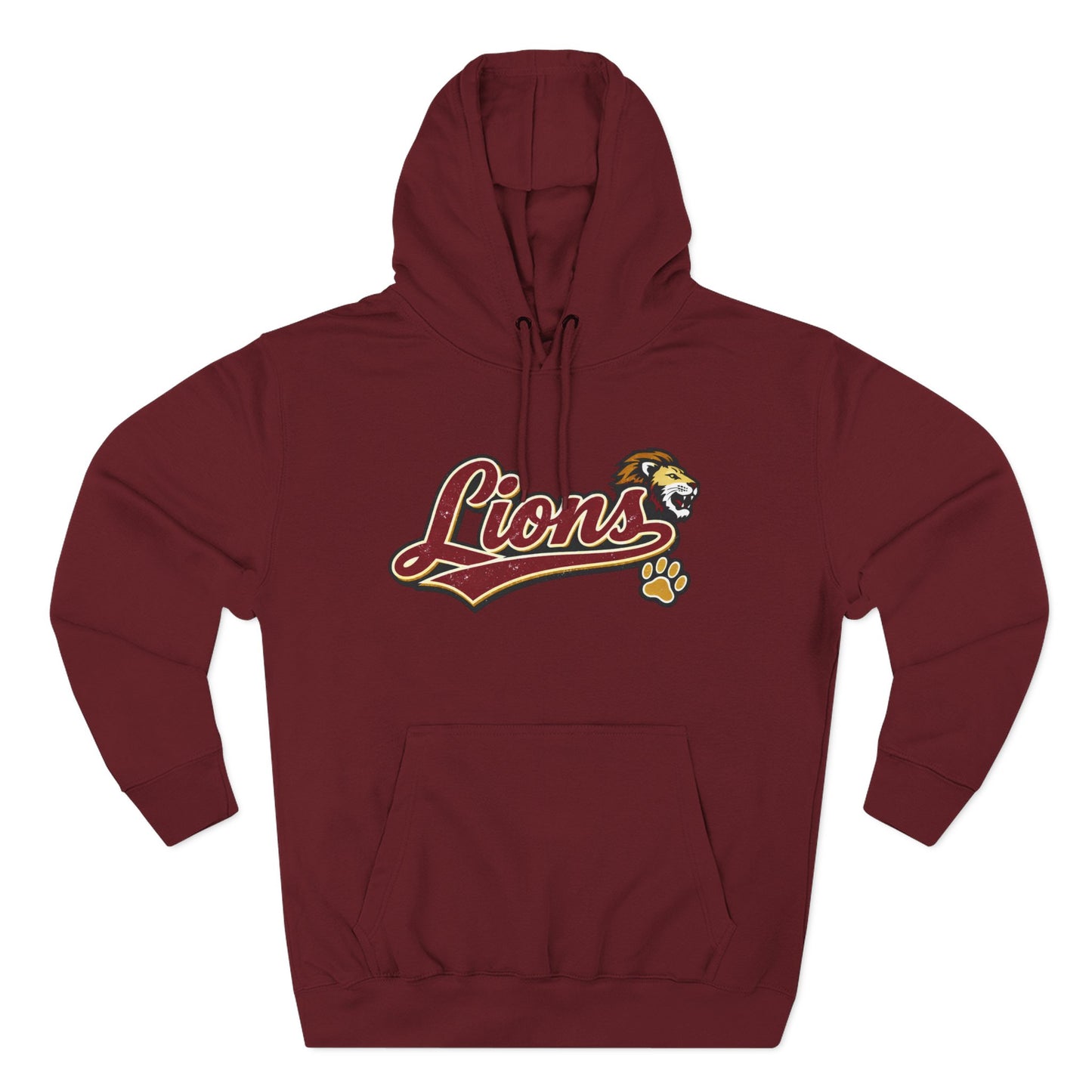 Lions Script Hoodie Unisex
