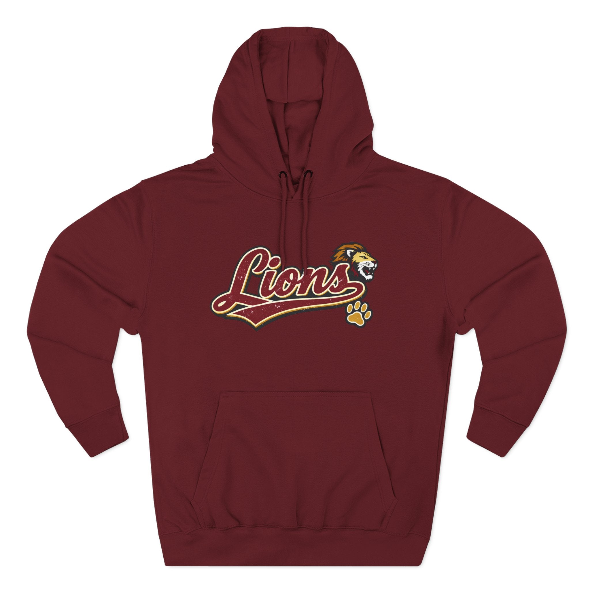 Lions Script Hoodie Unisex