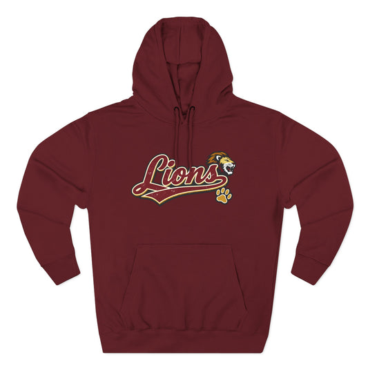 Lions Script Hoodie Unisex