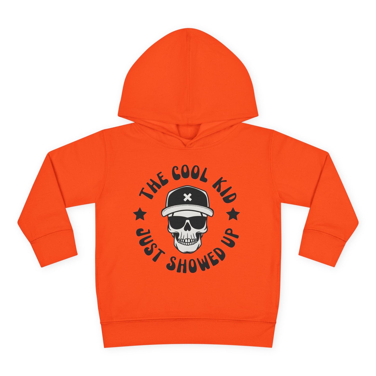 "The Cool Kid Just Showed Up" Toddler Hoodie