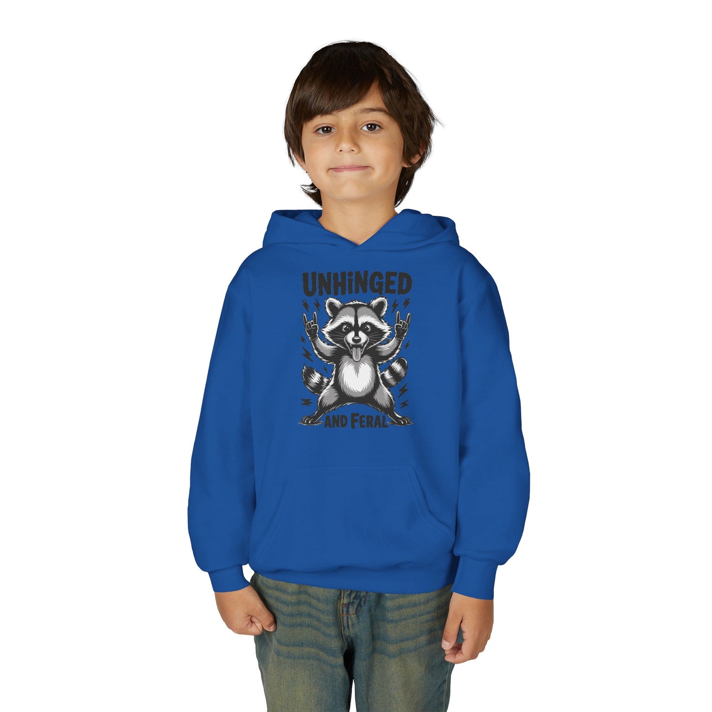 "Unhinged and Feral" Kids Pullover
