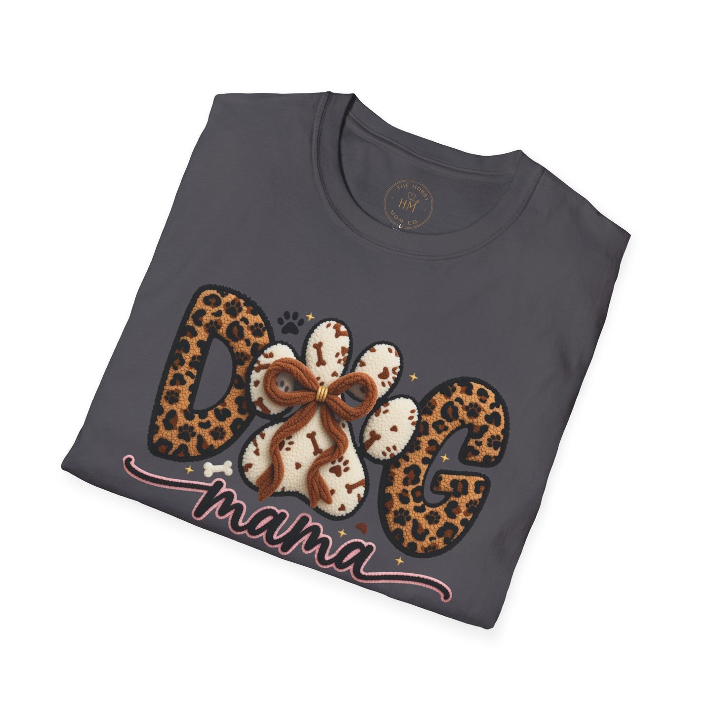 Dog Mama Leopard Paw T-Shirt