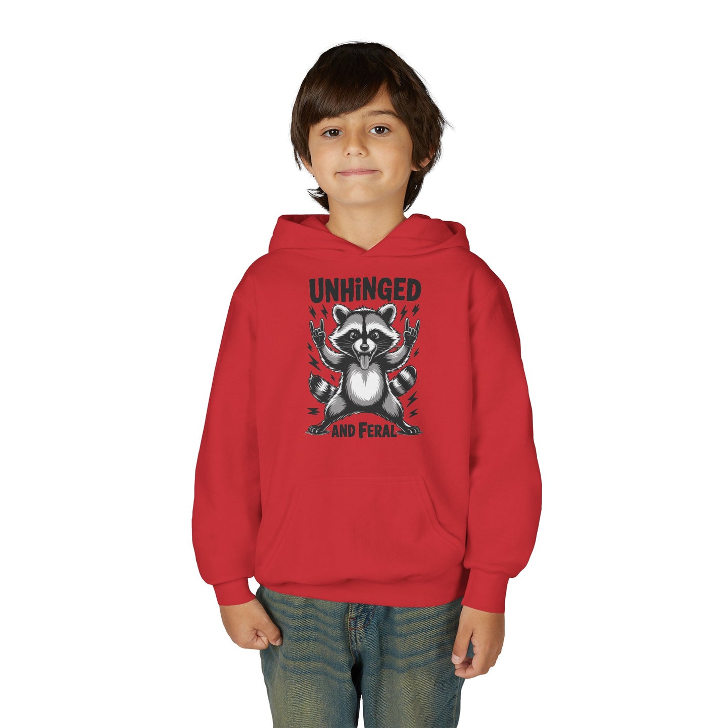 "Unhinged and Feral" Kids Pullover