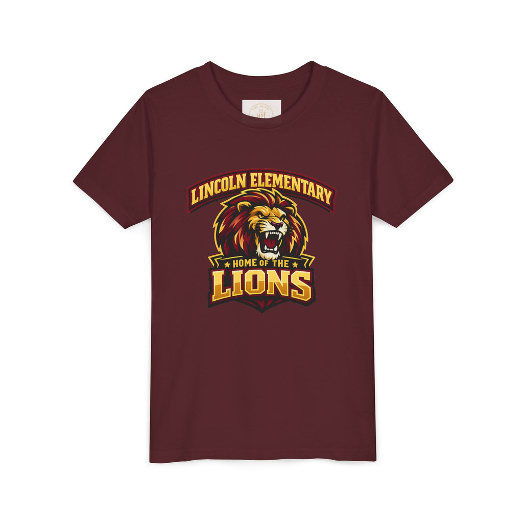 Custom Youth Short Sleeve Tee School Spirit Tee