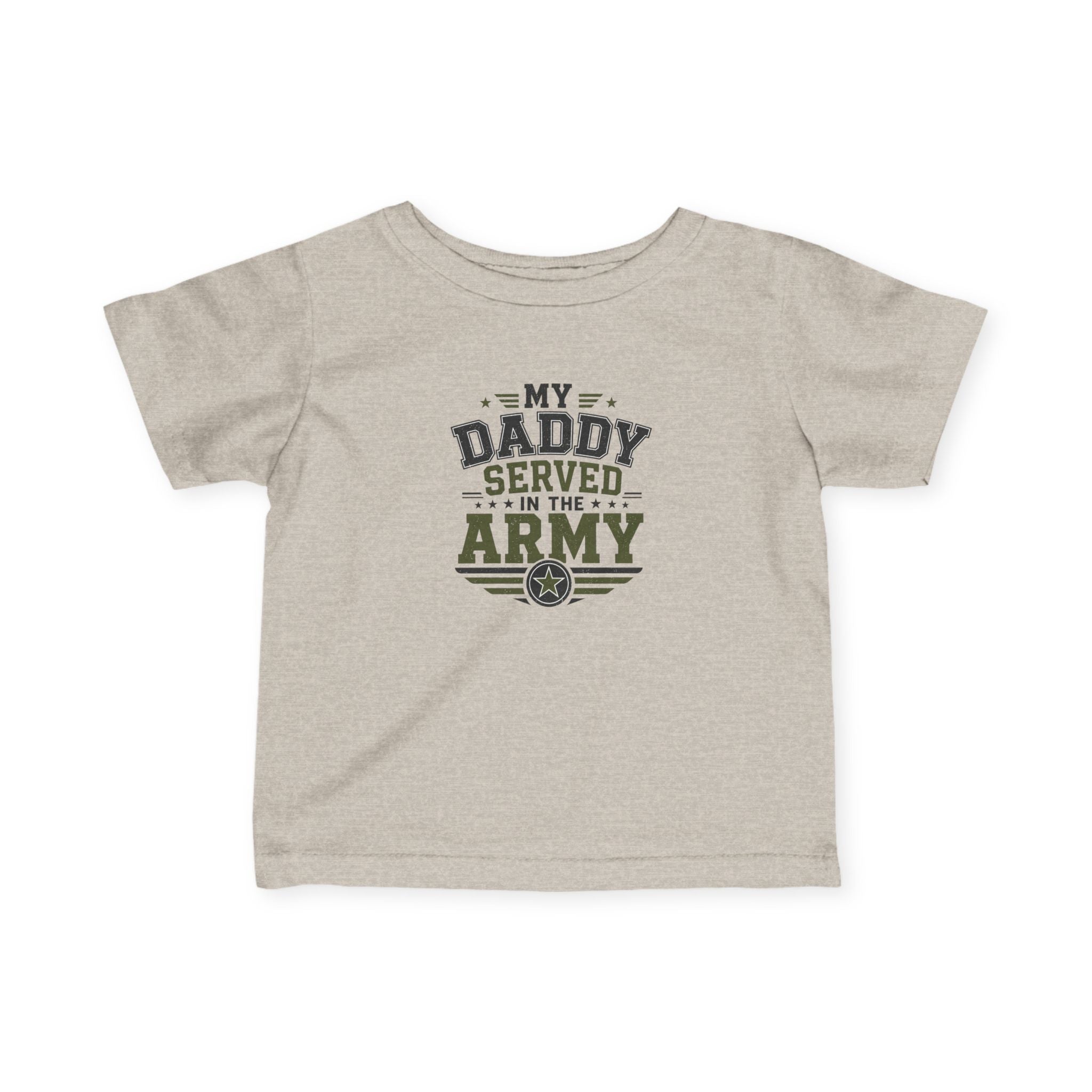 My Daddy Served infant tee