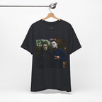 Horror Mask Duo Halloween Graphic Tee