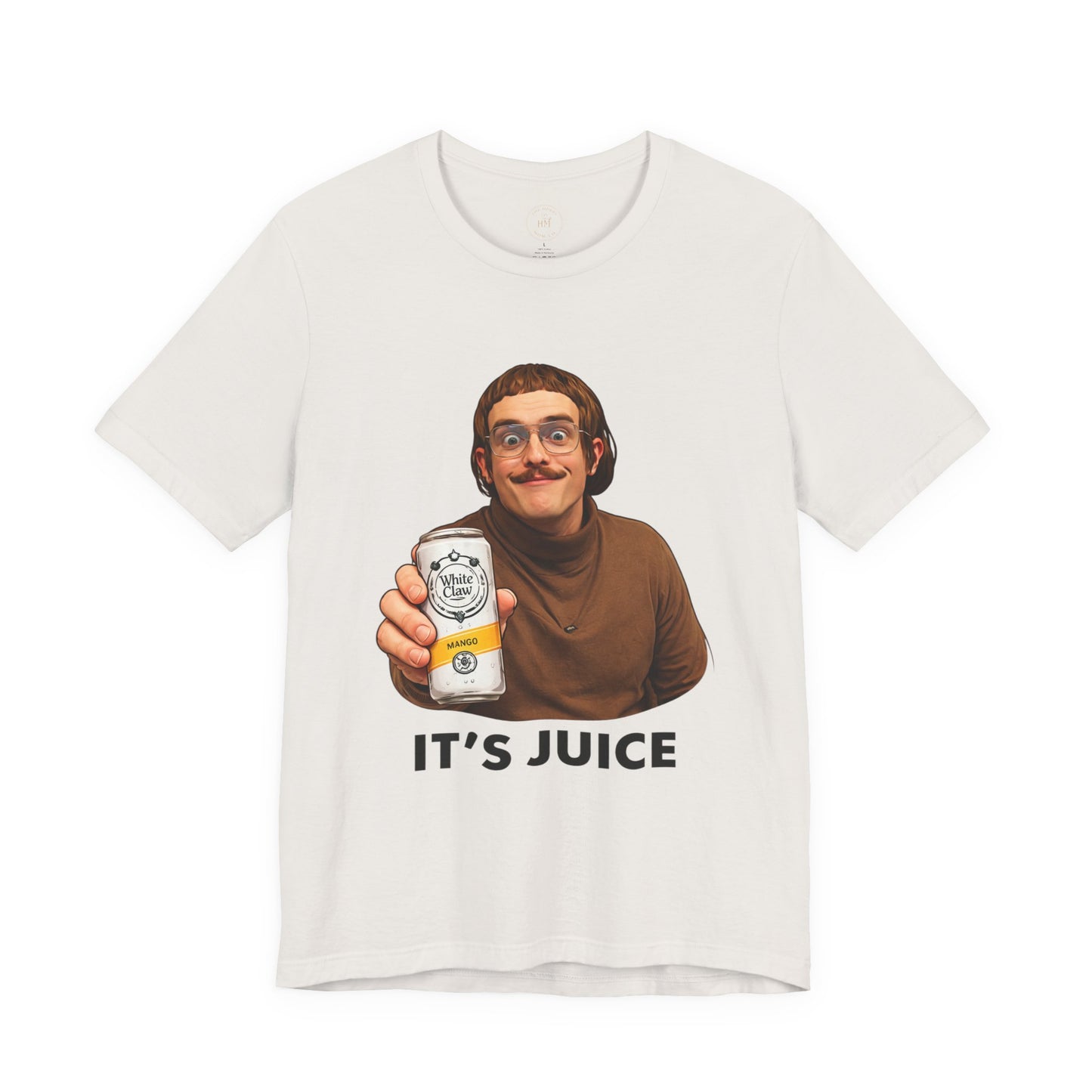 It's Juice Tee — Funny Retro Guy Holding Can Graphic T‑Shirt