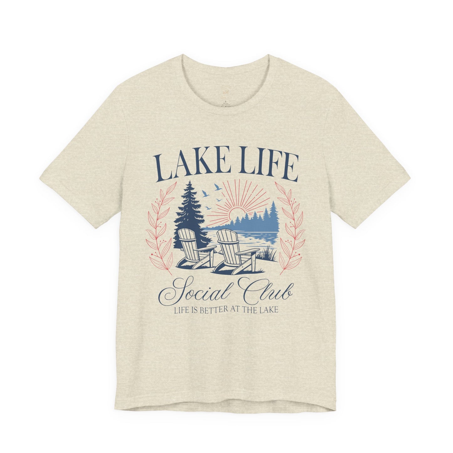 "Lake Life Social Club"  Graphic Tee