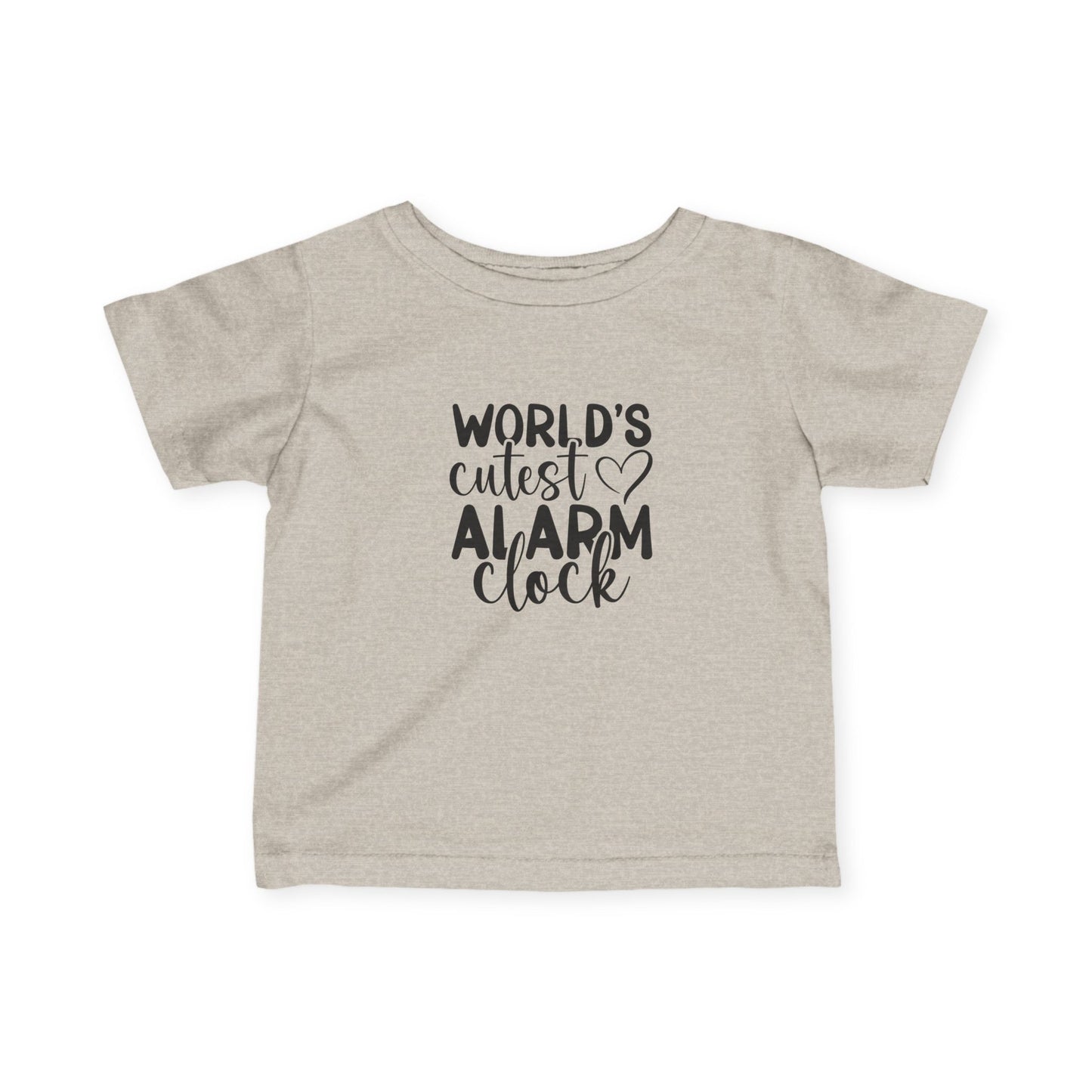 "World's Cutest Alarm Clock" Baby Shirt