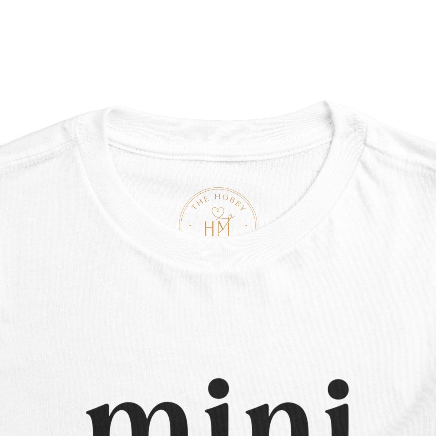 Toddler Tee — "mini" Heart Graphic