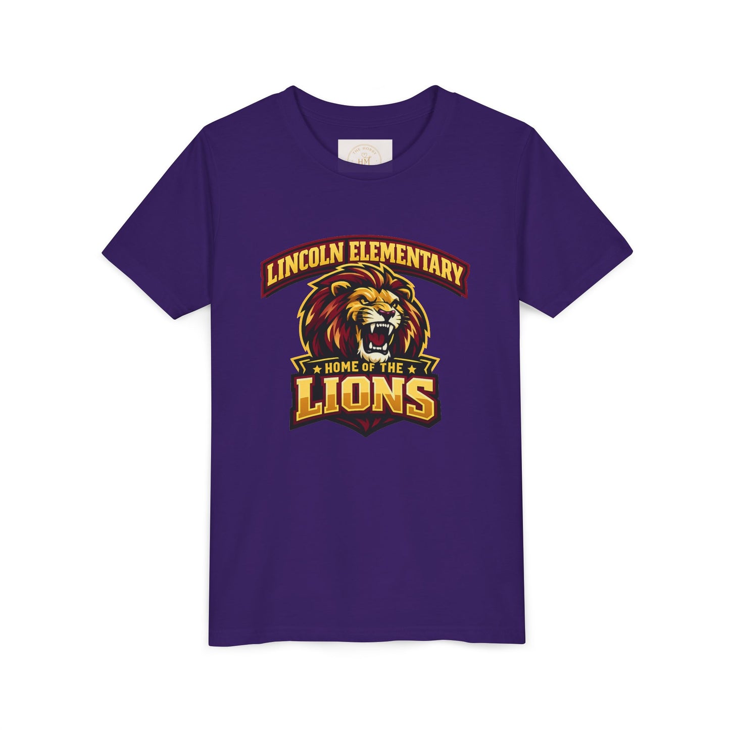Youth Lions School Spirit Short Sleeve Tee