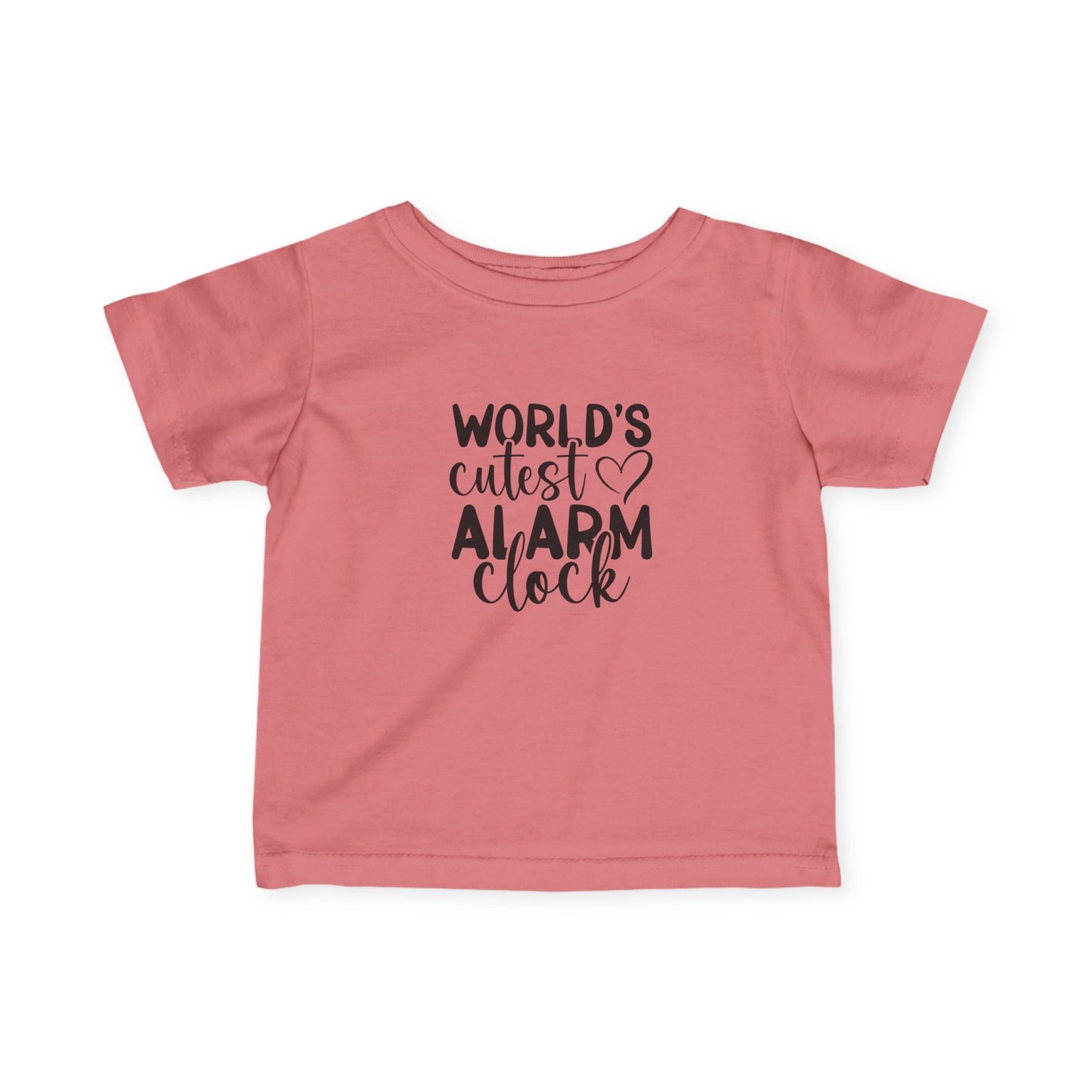 "World's Cutest Alarm Clock" Baby Shirt