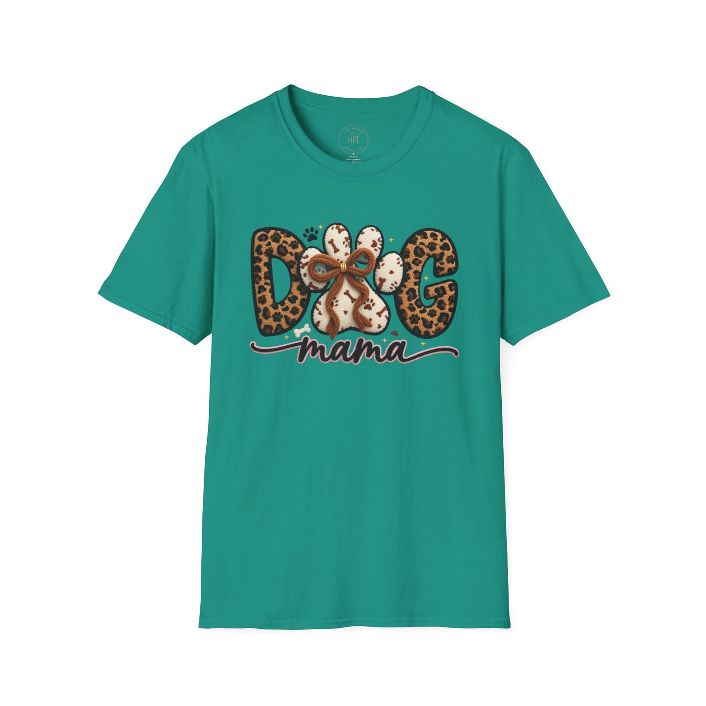 Dog Mama Leopard Paw T-Shirt