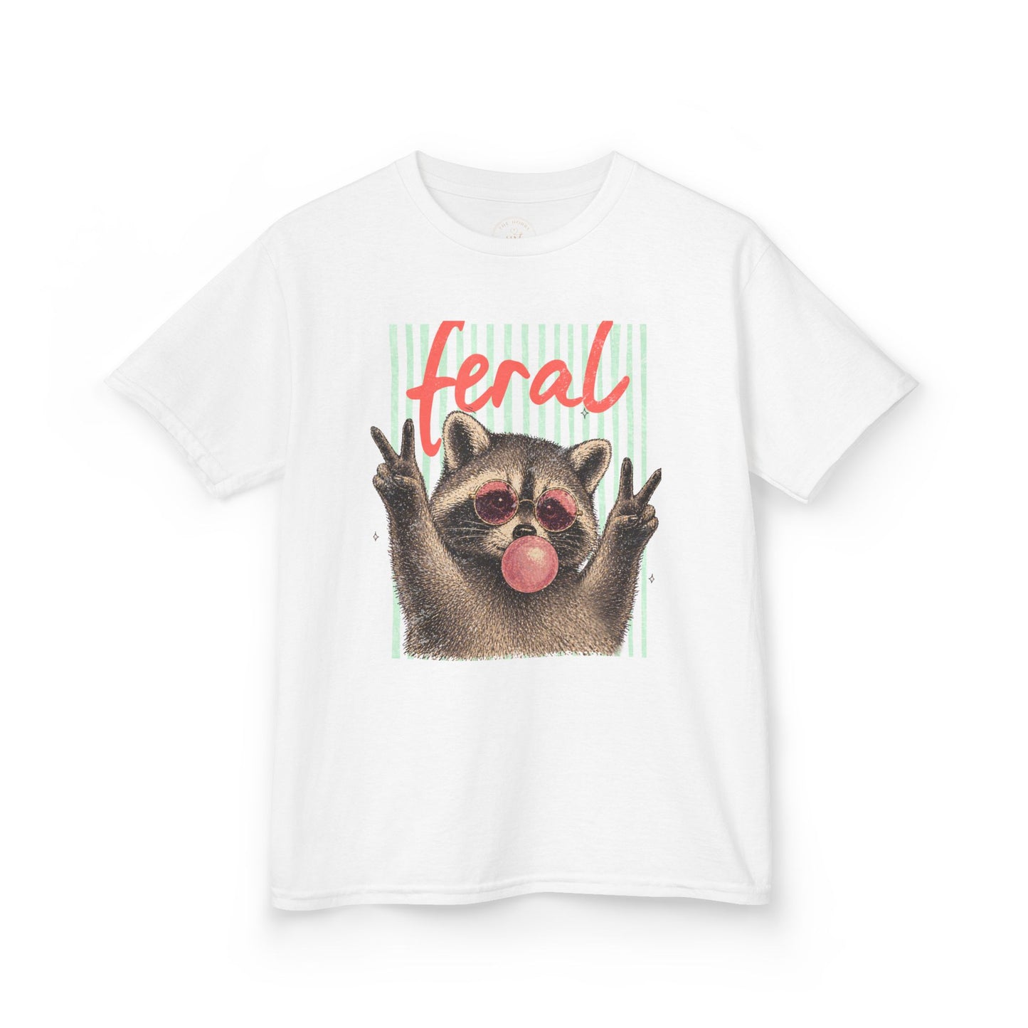 Kids 'Feral' Raccoon T-Shirt
