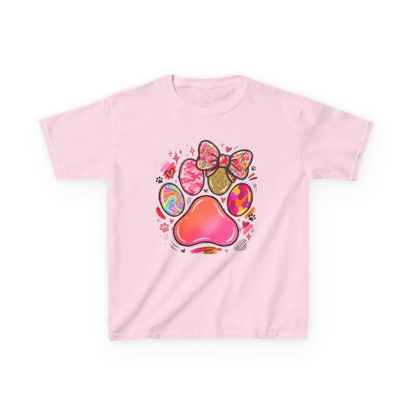 Kids Paw Print Tee