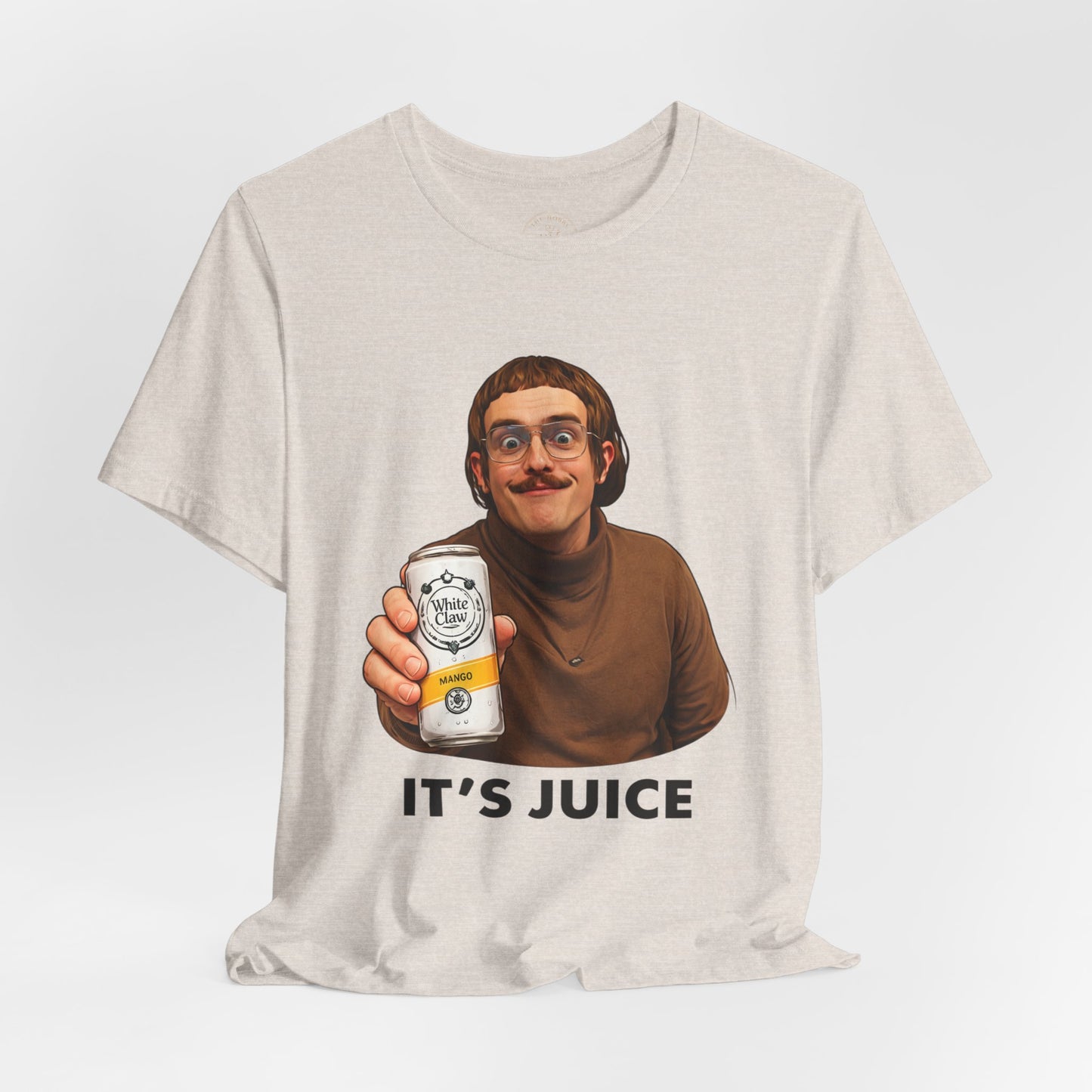 It's Juice Tee — Funny Retro Guy Holding Can Graphic T‑Shirt