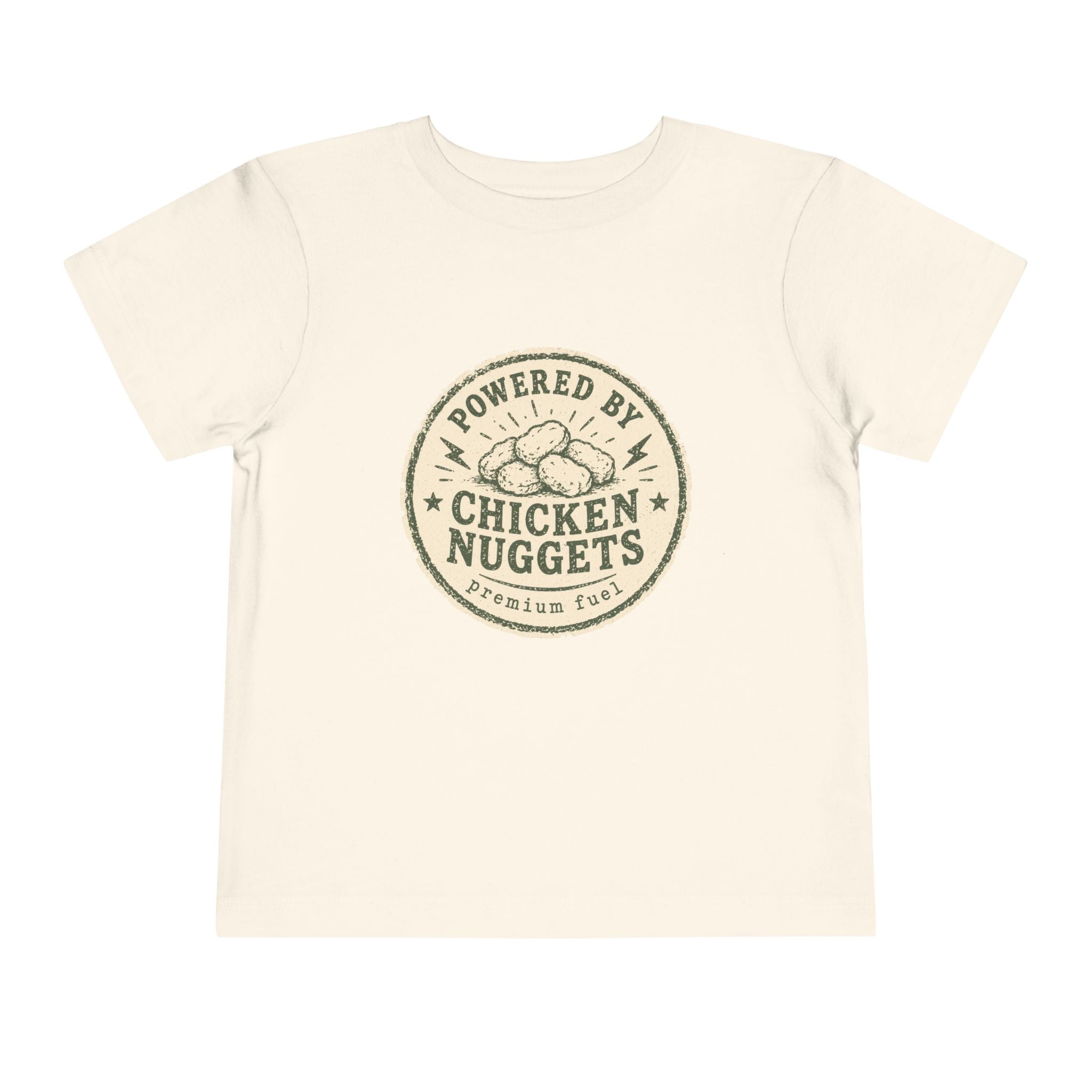 Powered by Chicken Nuggets Toddler Tee