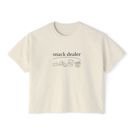 Snack Dealer Womens Boxy Tee