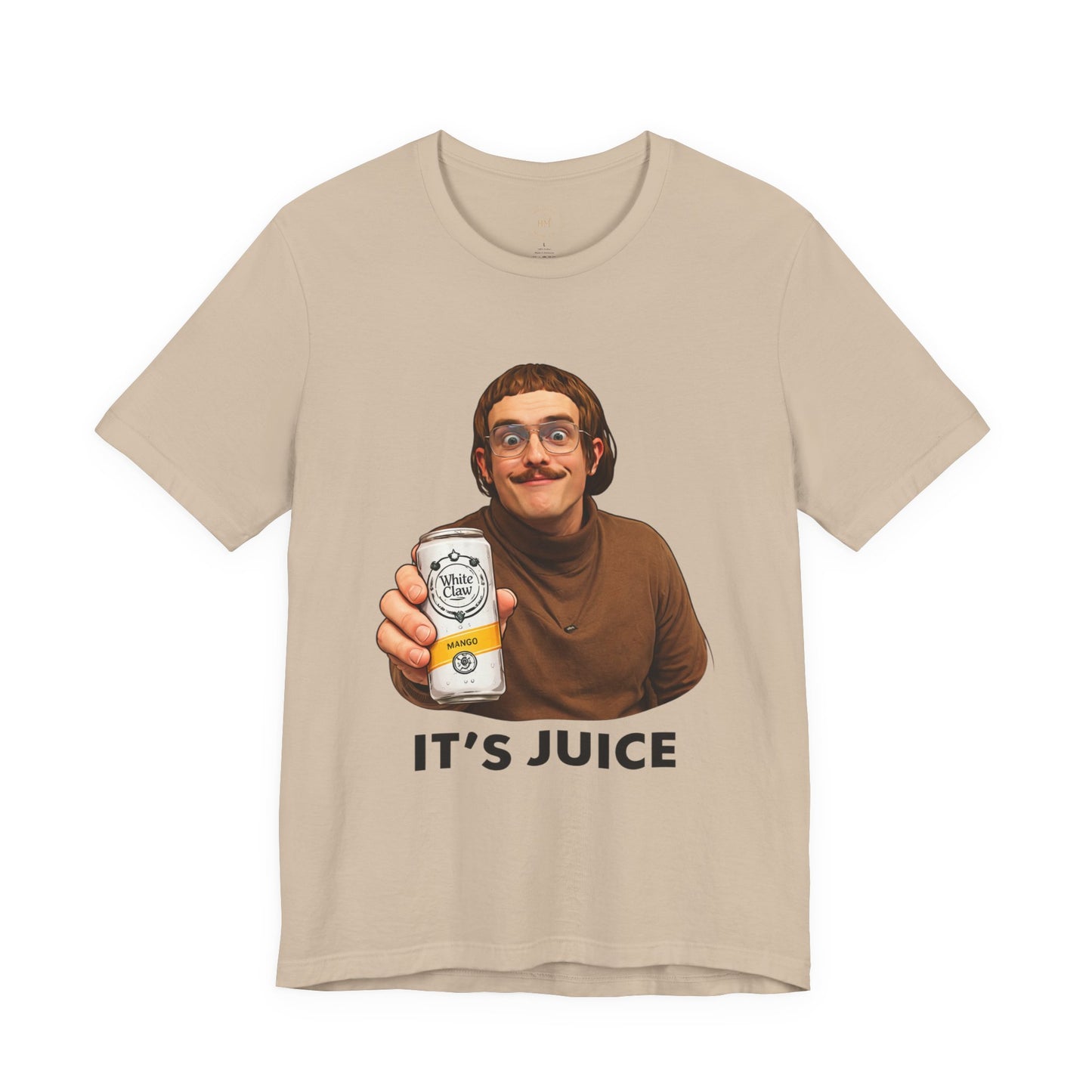 It's Juice Tee — Funny Retro Guy Holding Can Graphic T‑Shirt