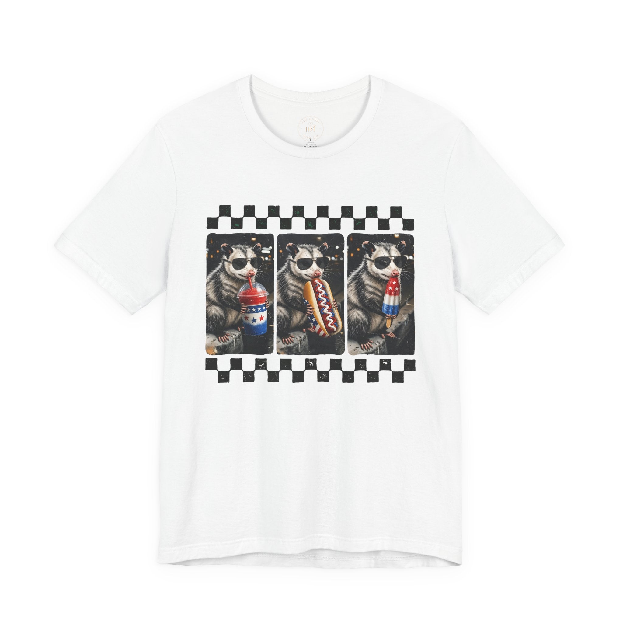 Opossum 4th of July  Graphic T-Shirt