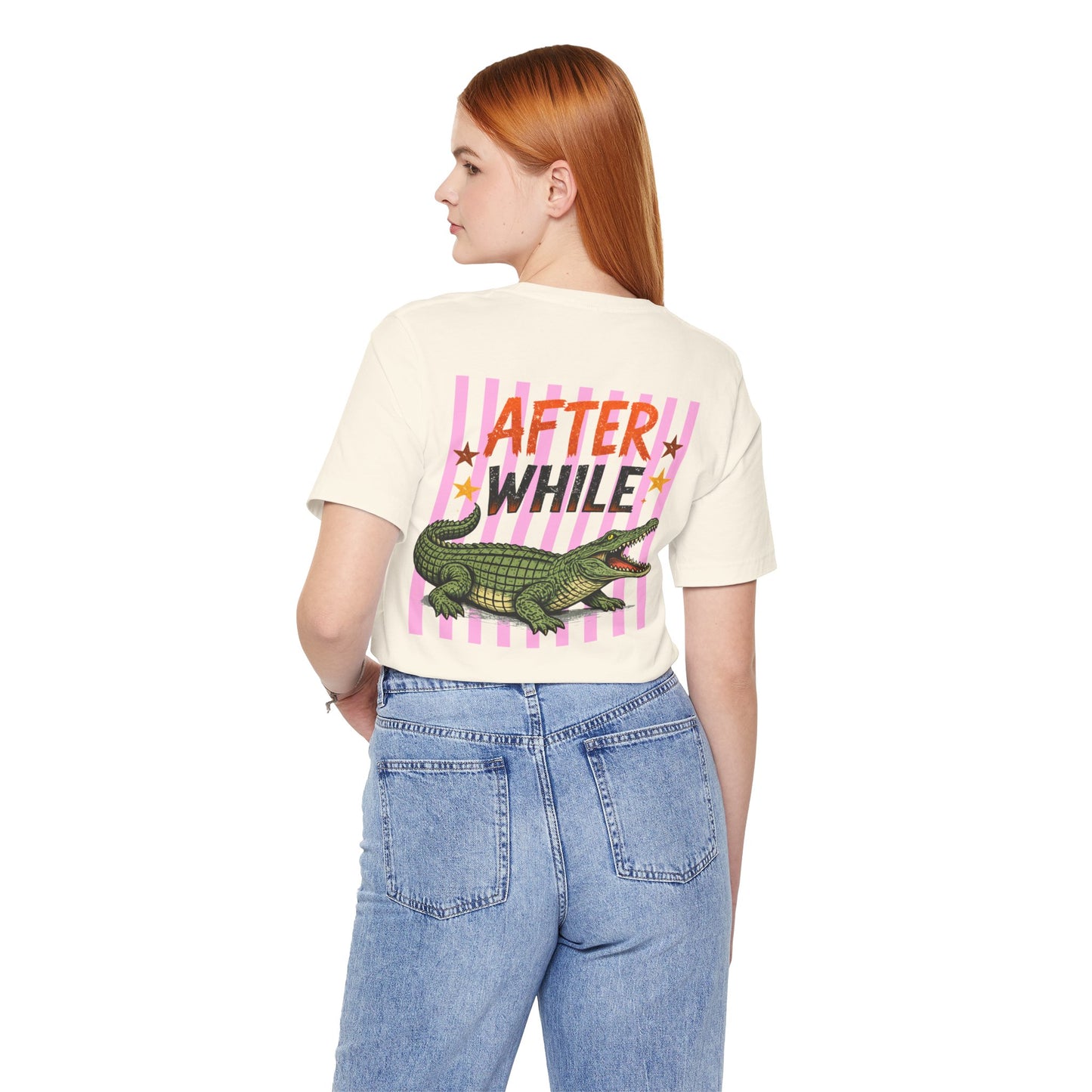 Later Alligator Graphic T-Shirt – Retro Crocodile Graphic Tee