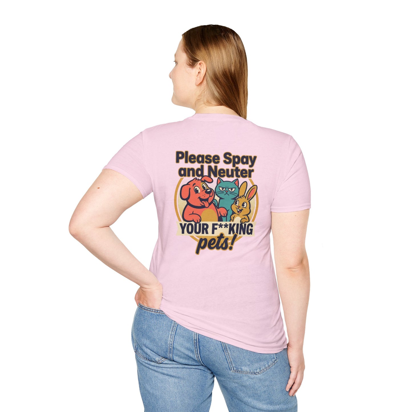Don't Be Part of the Problem, Spay & Neuter Pets Graphic Tee