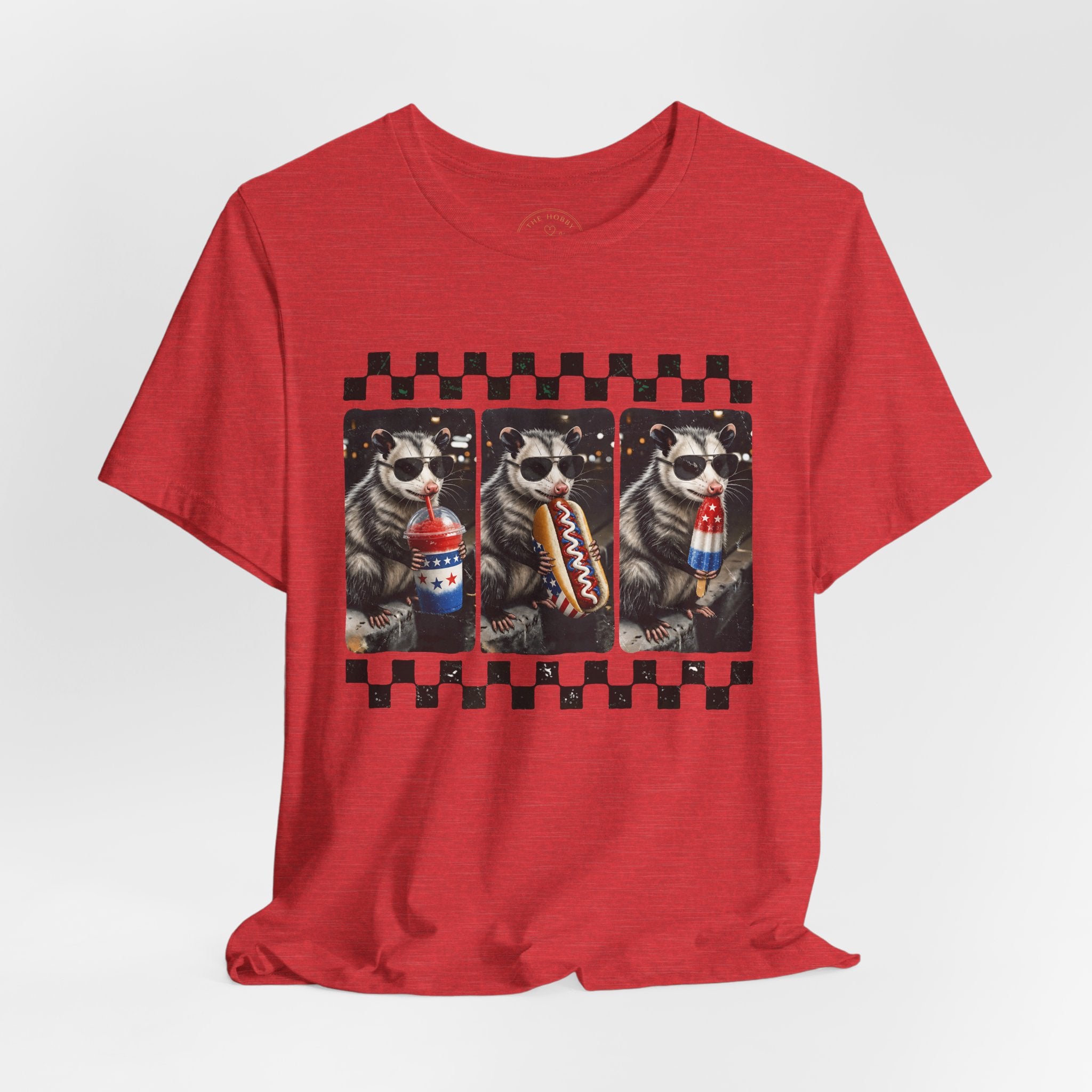 Opossum 4th of July  Graphic T-Shirt