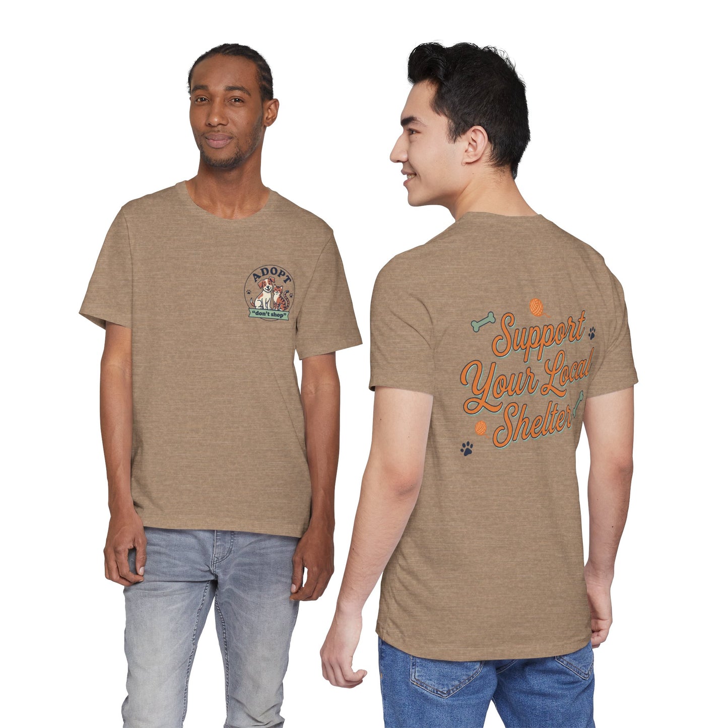 Support Your Local Shelter Graphic T-Shirt