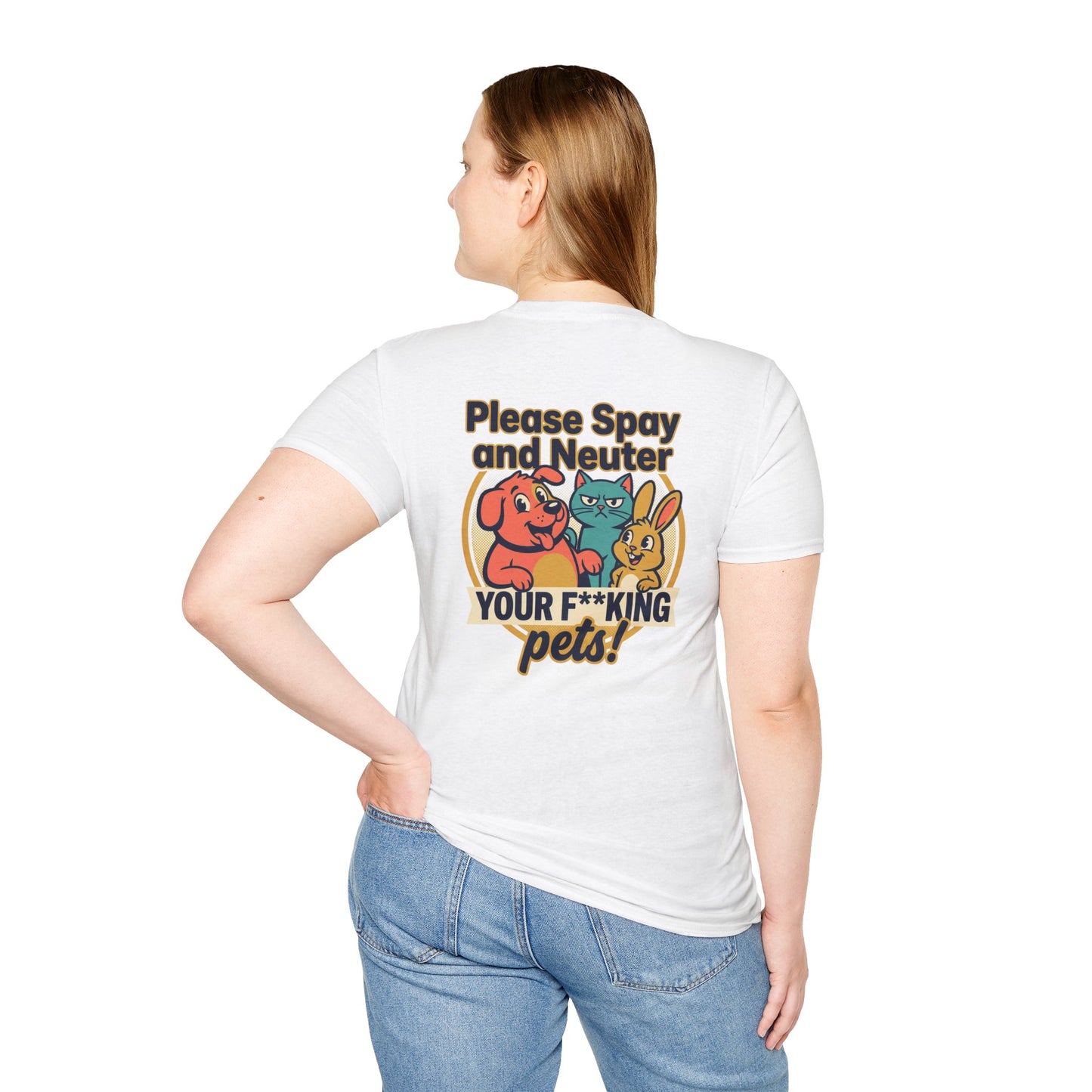 Don't Be Part of the Problem, Spay & Neuter Pets Graphic Tee