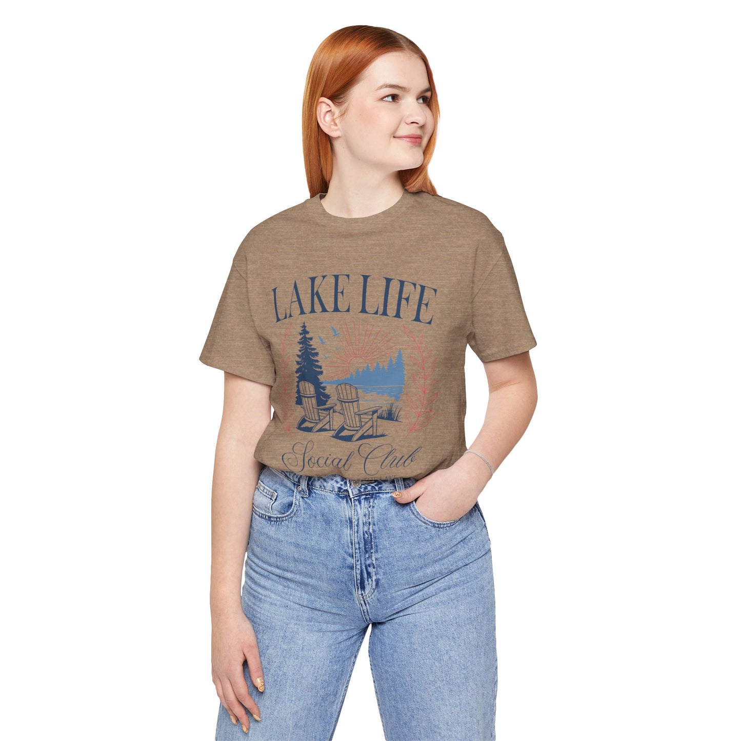 "Lake Life Social Club"  Graphic Tee