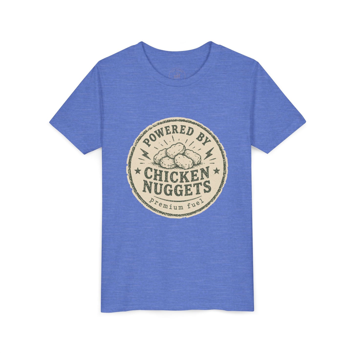 Powered by Chicken Nuggets Youth Graphic T-Shirt
