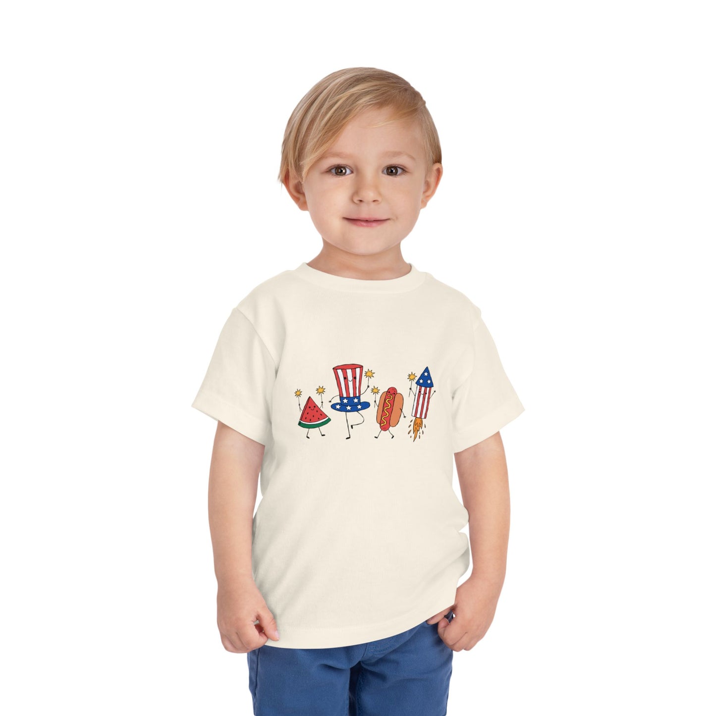 Patriotic Picnic Toddler  graphic Tee